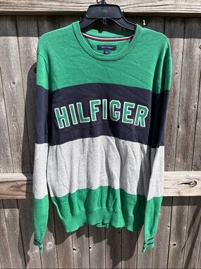 Tommy Hilfiger medium name sweater.